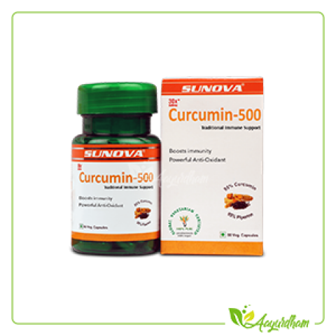 Sunova Curcumin-500 Capsules
