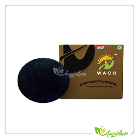 CNI Black Beauty Charcoal Soap 100gm (Pack of 2)