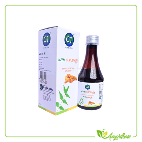 GJ Neem Curcumin syrup