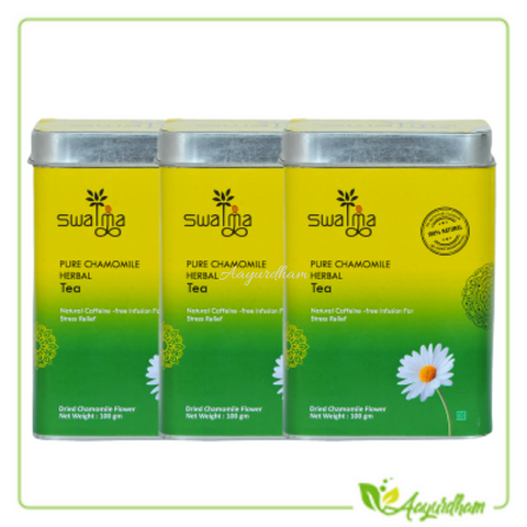 Swatma Pure Chamomile Herbal Natural Pack Of 3