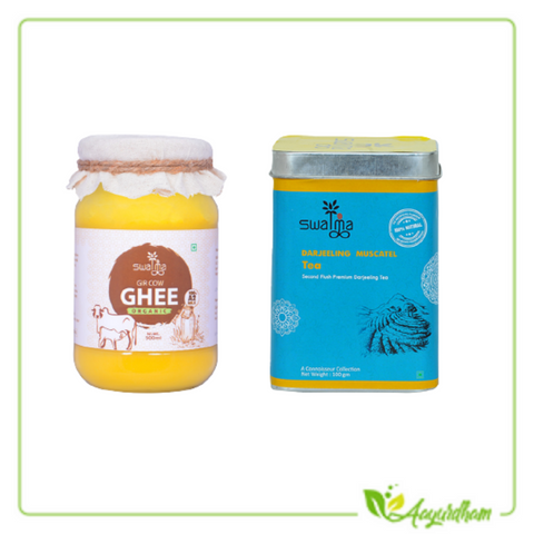 Swatma Gir Cow Ghee +Premium  Darjeeling Tea