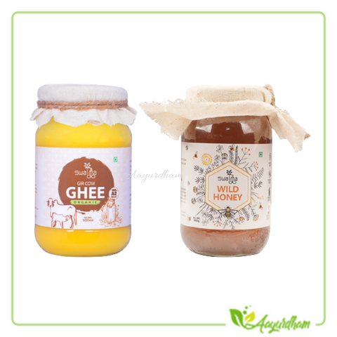 Swatma Gir Cow Ghee+Swatma Wild Honey