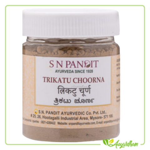 S N Pandit-Trikatu Choorna (100 Grams)