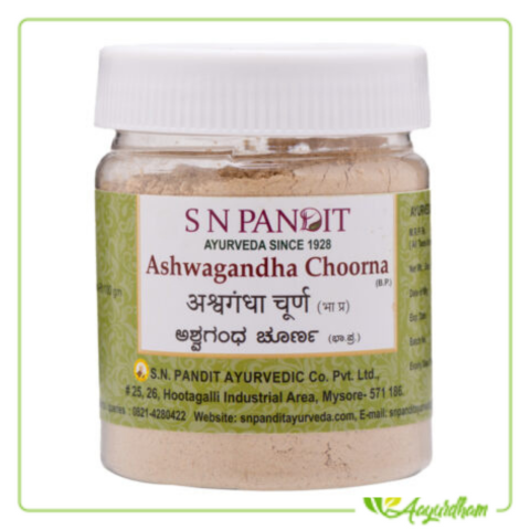 S N Pandit Ashwagandha choorna (100 Grams)