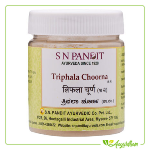 S N Pandit Triphala Choorna  (200 Grams)