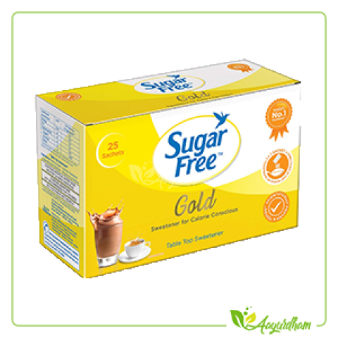 SUGAR FREE GOLD SACHETS-100